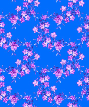 小碎花印花华亿平台图片