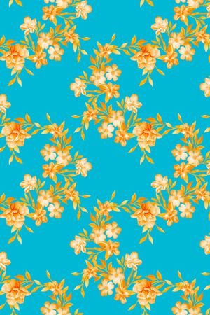 小碎花印花华亿平台图片