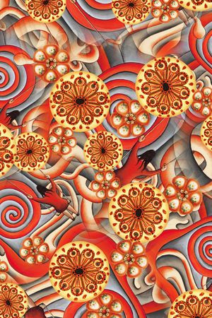 波西米亚印花华亿平台图片