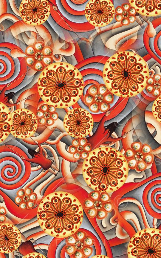 波西米亚印花华亿平台图片