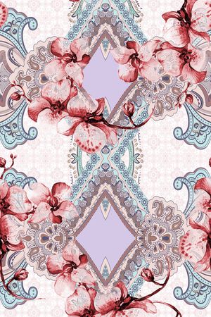 水彩印花华亿平台图片