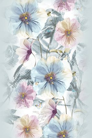 花朵印花华亿平台图片