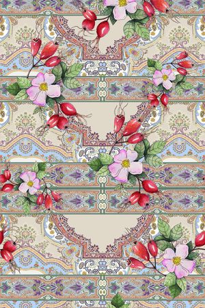 花朵印花华亿平台图片