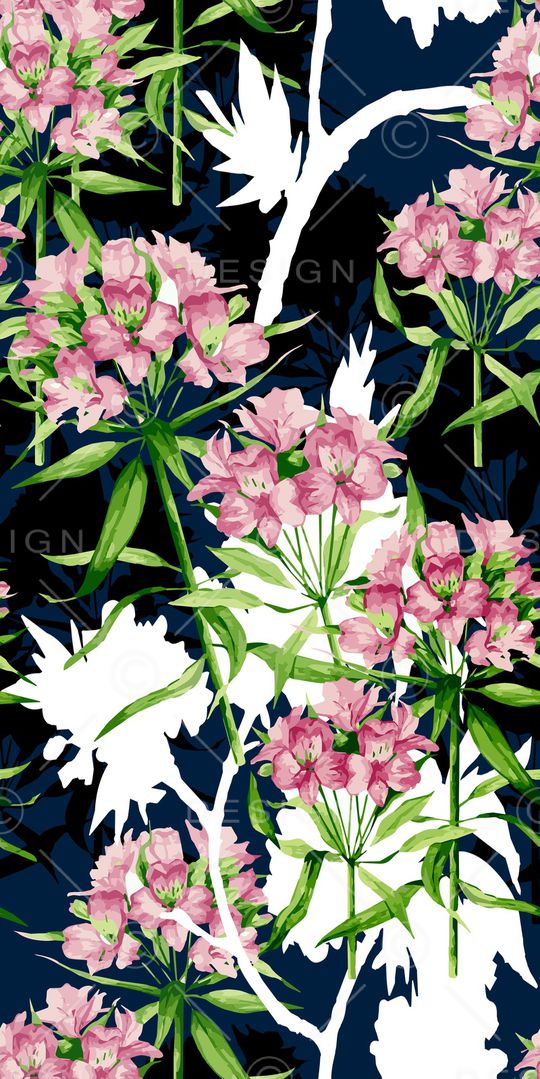 花朵印花华亿平台图片