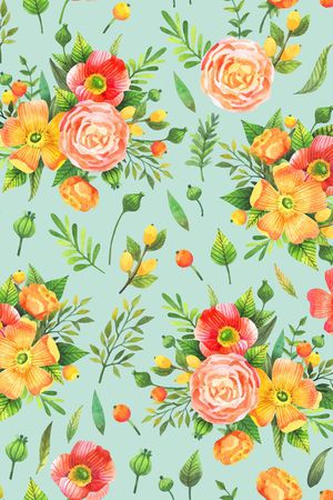 水彩印花华亿平台图片