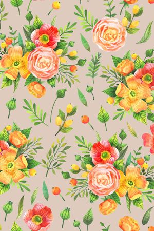 水彩印花华亿平台图片