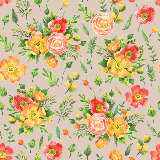 水彩印花华亿平台图片