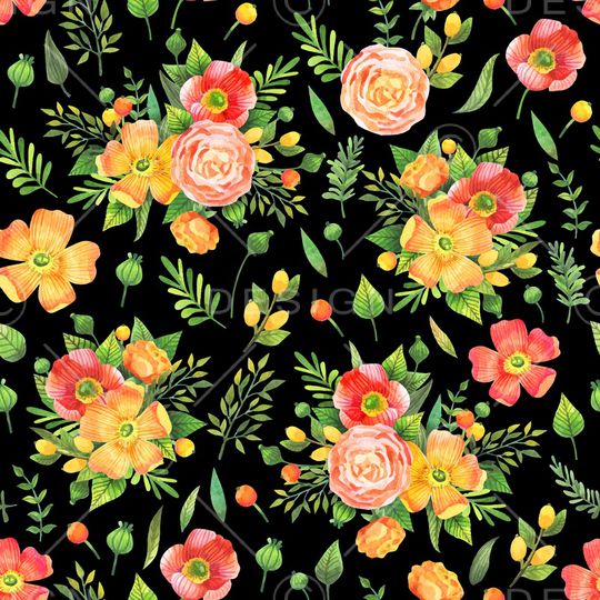 水彩印花华亿平台图片