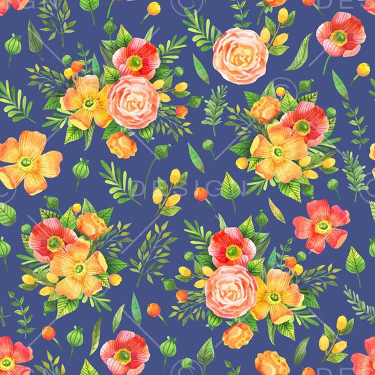 水彩印花华亿平台图片