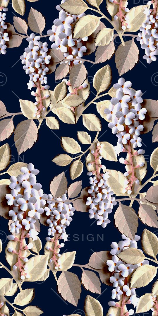 植物印花华亿平台图片