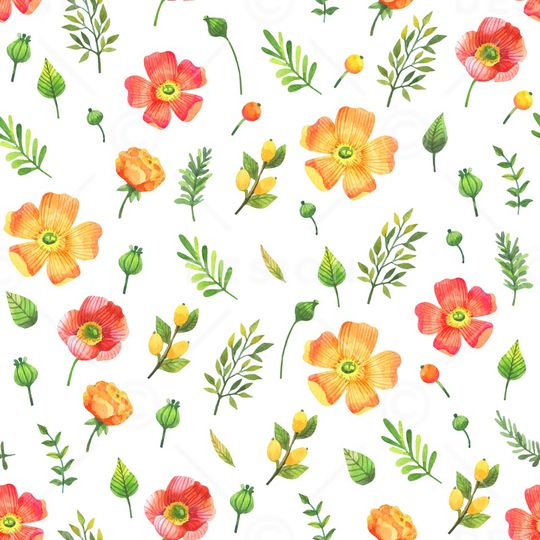 水彩印花华亿平台图片