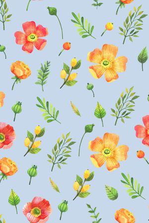 水彩印花华亿平台图片