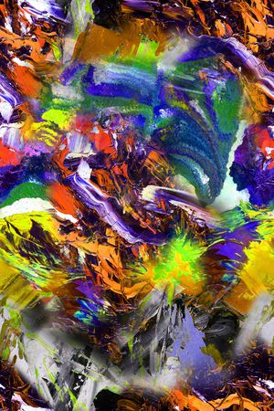 抽象印花华亿平台图片