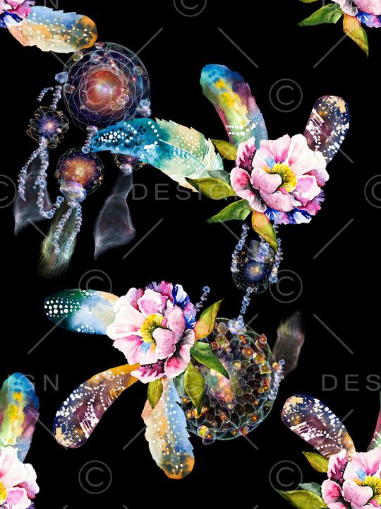 荷花印花华亿平台图片