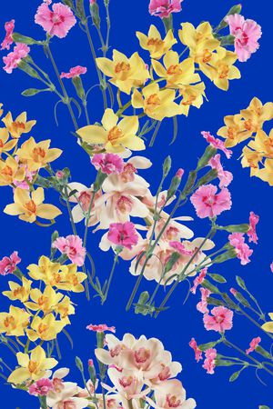 植物印花华亿平台图片