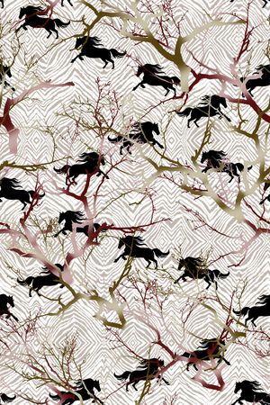 斑马纹印花华亿平台图片