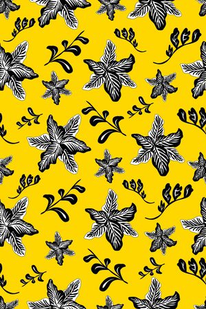 2018春夏彩底花卉印花华亿平台图片