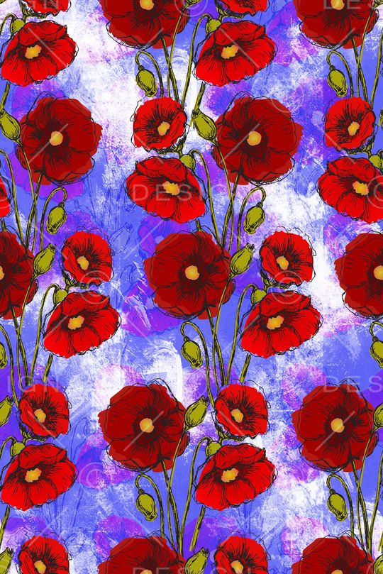 花朵印花华亿平台图片