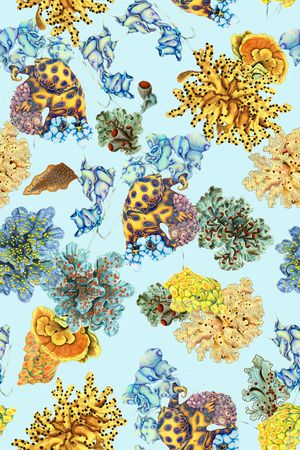 抽象印花华亿平台图片