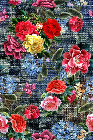 民族风印花华亿平台图片