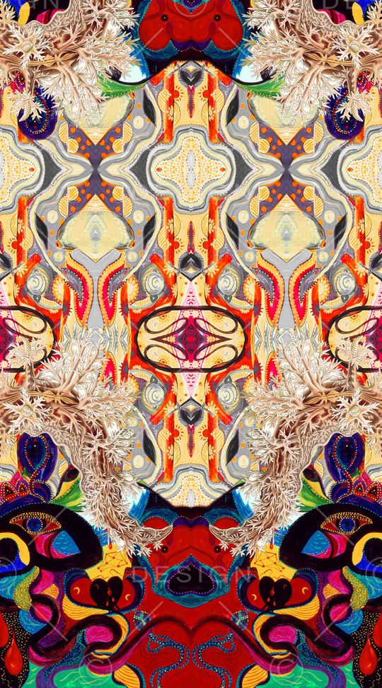 油画风印花华亿平台图片