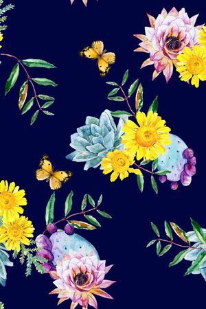 向日葵印花华亿平台图片