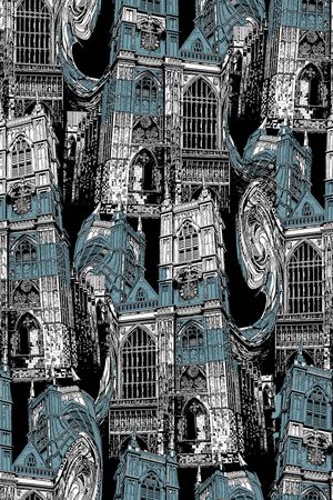 城堡印花华亿平台图片