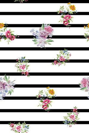 条纹印花华亿平台图片