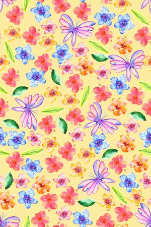 小碎花印花华亿平台图片