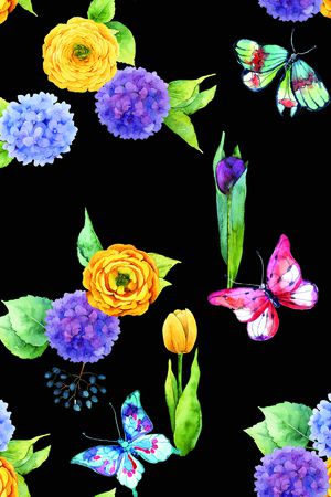 绣球花印花华亿平台图片