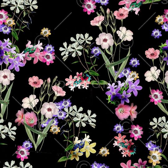 玫瑰印花华亿平台图片