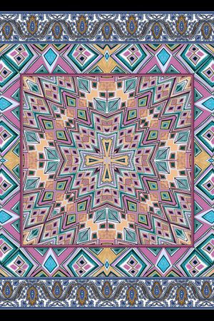 宫廷风印花华亿平台图片