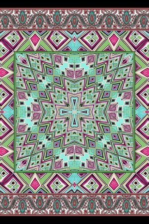 宫廷风印花华亿平台图片