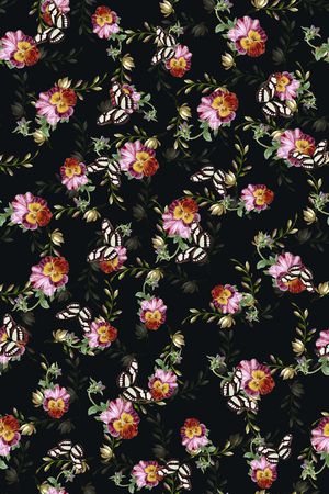 花朵印花华亿平台图片