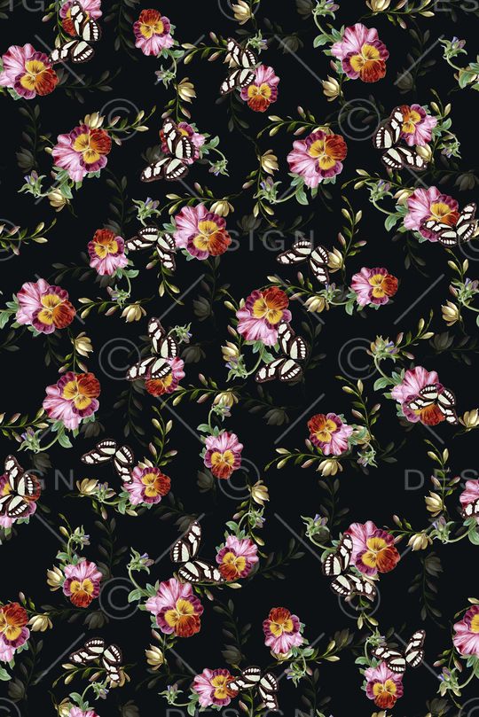 花朵印花华亿平台图片