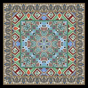 宫廷风印花华亿平台图片