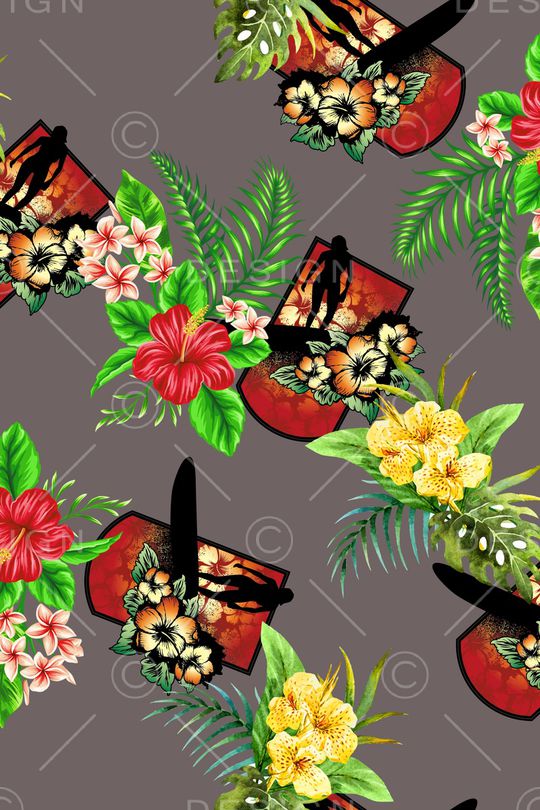 抽象印花华亿平台图片