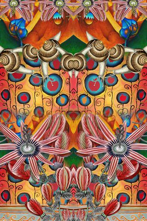 花朵印花华亿平台图片