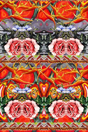 花朵印花华亿平台图片