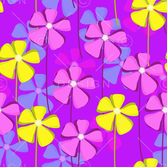 时尚写意印花华亿平台图片