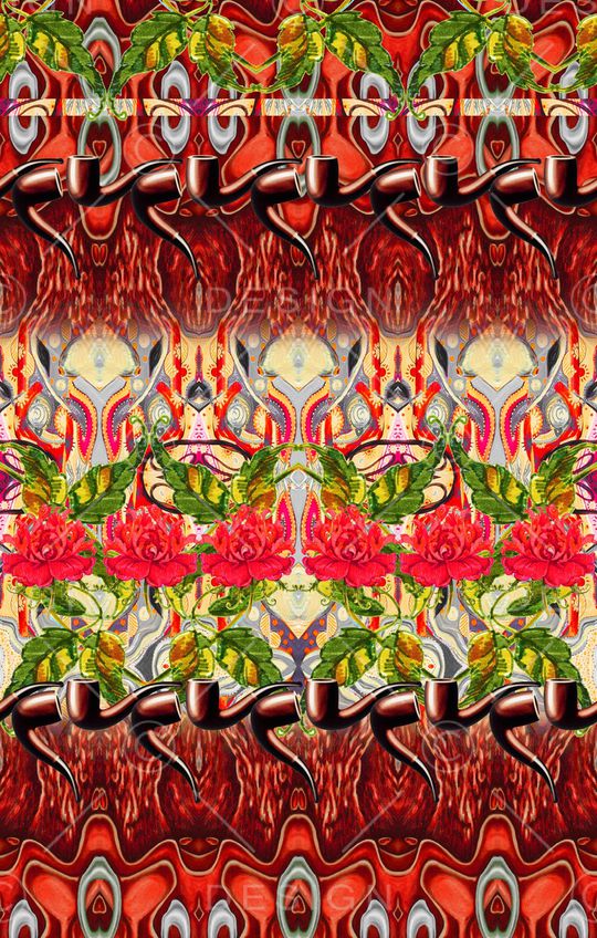 波西米亚印花华亿平台图片