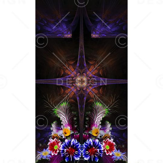 抽象印花华亿平台图片