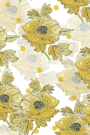 花朵印花华亿平台图片