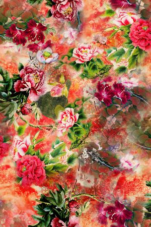 朦胧印花华亿平台图片