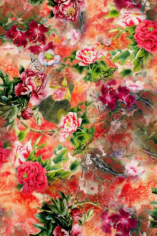 朦胧印花华亿平台图片