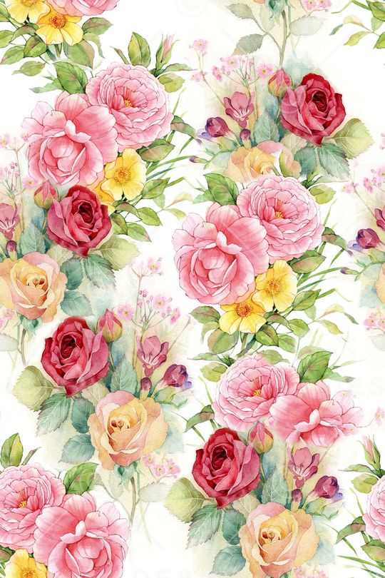 牡丹印花华亿平台图片