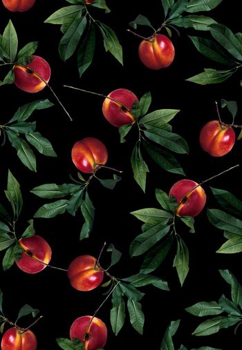 热带水果花卉印花华亿平台图片