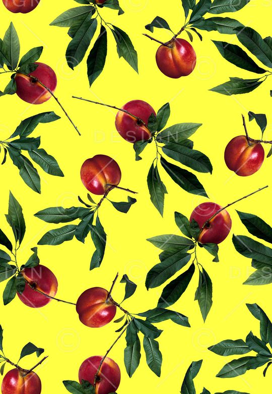 热带水果花卉印花华亿平台图片