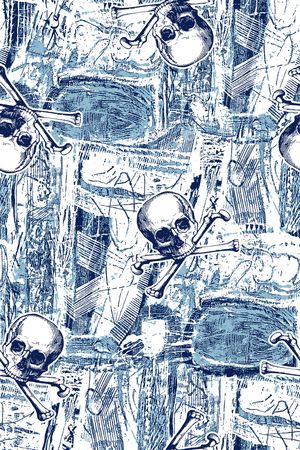 牛仔纹理印花华亿平台图片