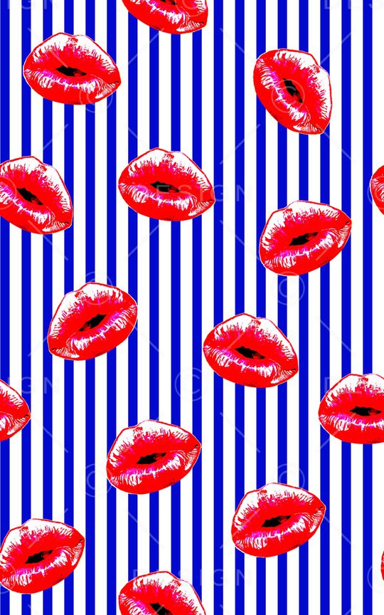 条纹海军风印花华亿平台图片